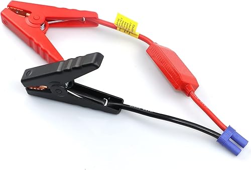 EC5 Jump Starter Cable with Battery Clamps Booster Jumper Cables  Automotive Replacement Jump Starter EC5 Connector Emergency Jumper Cable  Alligator