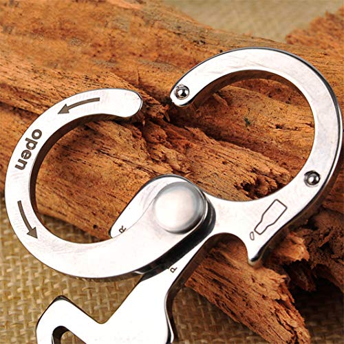 YouCY Multifunctional Outdoor Camping Hand Tool EDC Mini Pry Bar/Crowbar Bottle Opener Wrench, Outdoor Hiking Camping Hunting Household