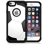 CorpCase iPhone 6 Case / iPhone 6S 4.7 Inch Case - Soccer / Hybrid Unique Case With Great Protection