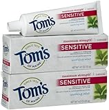 Tom's of Maine Sensitive Maximum Strength Anticavity Toothpaste, Soothing Mint - 4 oz - 2 pk