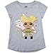 L.O.L Surprise! Girls T-Shirt Set - 3 Pack of LOL Surprise Tees - Lil Outrageous Littles T-Shirts (Small-6/6X)