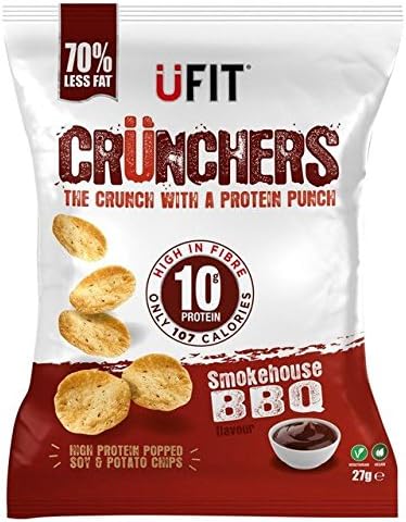 UFit Crunchers Smoke House BBQ 27g