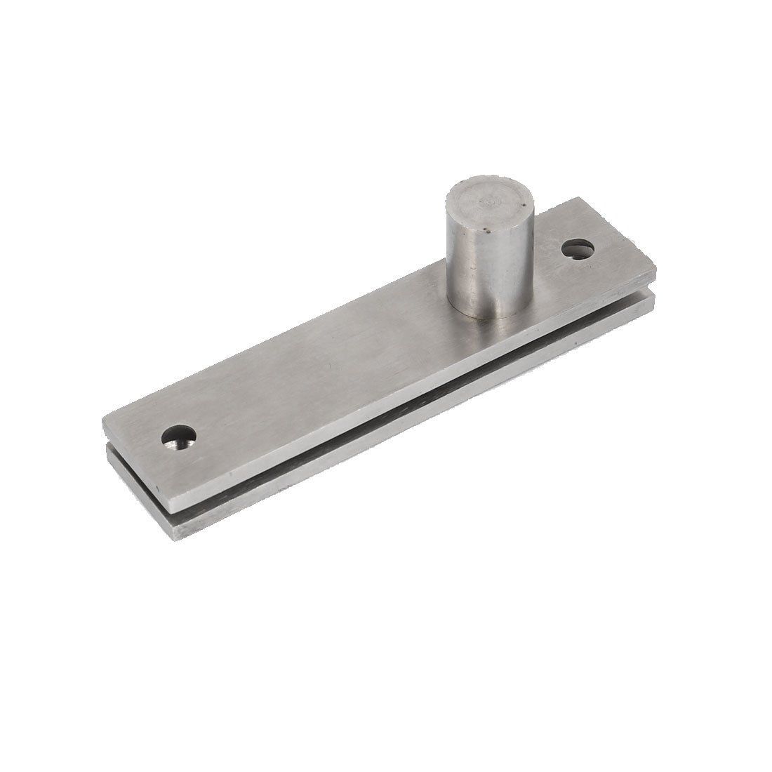 Sourcingmap 105mm Long Hardware Stainless Steel Pivot Door Hinge Silver Tone for Furniture