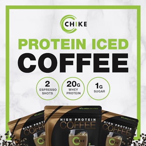 Chike Mocha High Protein Iced Coffee, 20 G Protein, 2 Shots Espresso, 1
