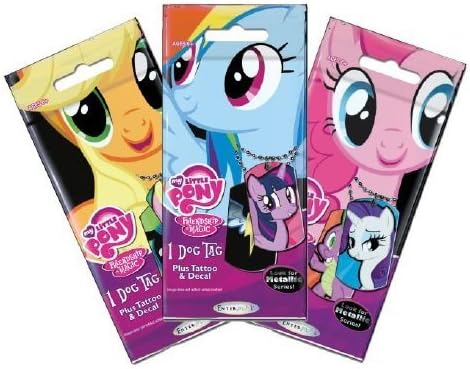 24 x My Little Pony - Friendship Is Magic Dog Tag Boosters
