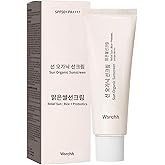 Relief Sun Organic Sunscreen SPF50+, PA++++ Rice and Probiotics | Korean Skin Care Solution for All Types | Nourishing Protec
