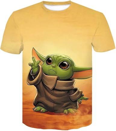 boys baby yoda shirt