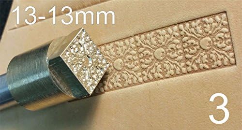 New Leather Working Tools Carving Punches Stamp Craft Saddle Making Brass #3