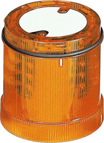 KPS 203200006 Signage of Processes TPL 110 – 230 VAC Tension, 50 mA Consumption, LED Light, Fixed Type, IP 65, 70 mm Diameter, 875 mm Height, Amber