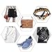 Metal Grommet Kit Multicolor Grommets Eyelets Sets with 3 Pieces Install Tool Kit and Box for Shoes Clothes Crafts Bag DIY Project (3/16 inch 500 Sets, 10 Colors)