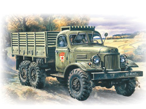 ICM Models ZiL-157 Army Truck Building Kit