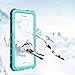 Zimu Joy iPhone 5 5S SE【2016 Edition】 Waterproof Case, IP68 Certified Waterproof Shockproof Dirtproof Protective Cover, Full Sealed Case with Built-in Screen Protector for iPhone 5 5S (SE2016) (Blue)