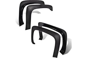 G-PLUS Fender Flares, Fit 2007-2013 Chevy Silverado 1500/2007-2014 Silverado 2500HD 3500HD, 78.0"/97.6" Long Bed