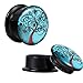 BodyJ4You Screw Fit Plug Kit Tree of Life Set with Tapers 4G-16mm (6 Pieces)