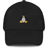 MTN TOOL Linux Tux Penguin Dad hat Penguin Merch, Penguin Gift, Linux Hat