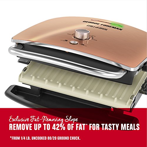Foreman GRBV5130CUX Grill & Broil 6in1 Electric Indoor Grill, Broiler, Panini Press