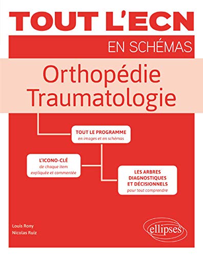 Amazon Fr Tout L Ecn En Schemas Orthopedie Traumatologie Rony Louis Ruiz Nicolas Livres