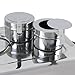 ZENY Pack of 2 Chafing Dish Buffet Set, 8 Quart Stainless Steel Buffet Servers and Warmers for Party Catering, Complete Chafer Set with Water Pan, Chafing Fuel Holder
