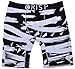 Mens Crisp Boxers Paint Scratch Underwear Briefs Black