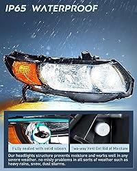 Nilight Headlight Assembly Compatible with 2006