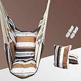 ZLHY Outdoor Hammocks, Indoor and Outdoor Versatile, Durable and Breathable, Canvas Fabrics Can Be Used for Your Balcony, Camping, Hiking, Travel, Hiking, Picnics and More.