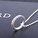 Himerus Shiny BFF Best Friends Forever Enamel Ring Pendant Necklace 3 Pieces Necklaces Set