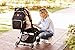 Diaper Bag Backpack - All-in-One Designer Baby Nappy Bags with Stroller Straps Changing Pad and Key Holder - Black