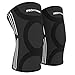 ProFitness Knee Sleeves (One Pair) Knee Support For Joint Pain & Arthritis Pain Relief – Effective Support for Running, Pain Management, Arthritis Pain, Post Surgery Recovery (Small, Black/White)