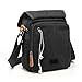 Qyuhe Canvas Shoulder Bags Tote Vintage Business Work Messenger Bag