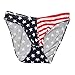 Ofocam Men's Briefs USA American Flag Underwear Bikini Swimsuit Beach Sport