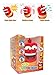 Larva [Waddling Farter Larva - Red] - Korean TV Slapstick Comedy Animation Bug Character Toy