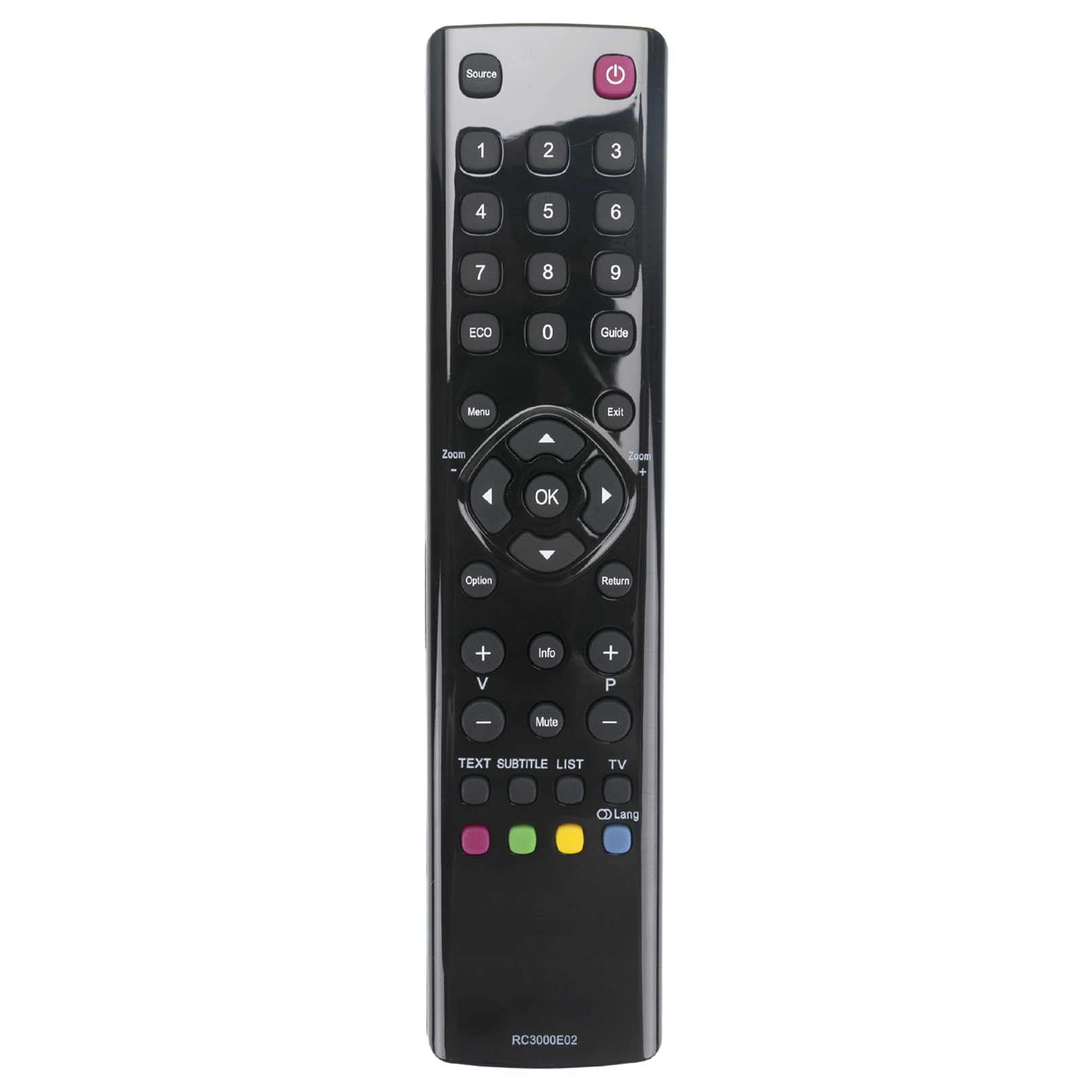 ALLIMITY Replace Remote Control fit for TCL Strong SRT32HY3003 SRT32HB3003 L32E3003 RC3000E02