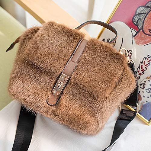 mink fur bag