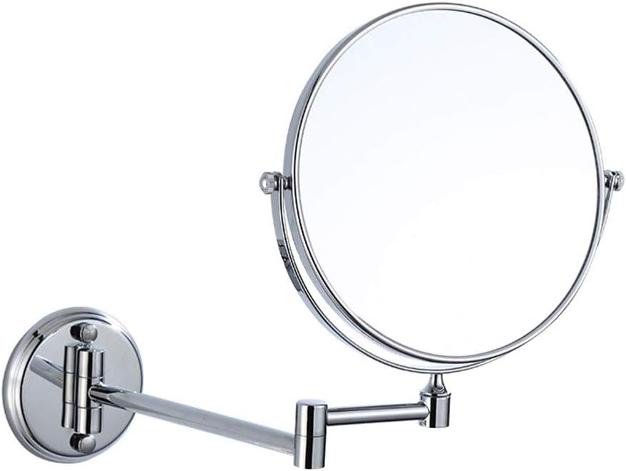 XNDCYX Espejo De Aumento De Pared, Doble Cara Giratoria De 360