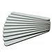 Professional Nail files zebra file emery board 100/100 grit pack of 10