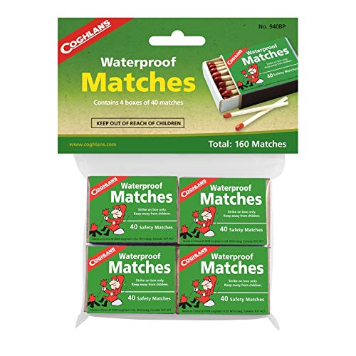 Coghlan's 940BP Waterproof Matches - 8.0 Pack - Thumbnail 2