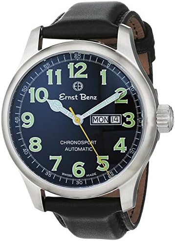 Ernst Benz Unisex-Adult Analogue Classic Automatic Watch with Leather Strap GC40211.22-20R-L.010