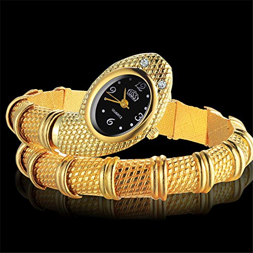 51t9sGlRD9L Reloj de Mujer Reloj de Serpiente para Mujer, Relojes para Mujer, Relojes de Oro para Mujer, Relojes de Moda para Mujer… Reloj de Mujer Reloj de Serpiente para Mujer, Relojes para Mujer, Relojes de Oro para Mujer, Relojes de Moda para Mujer… - Imagen 5