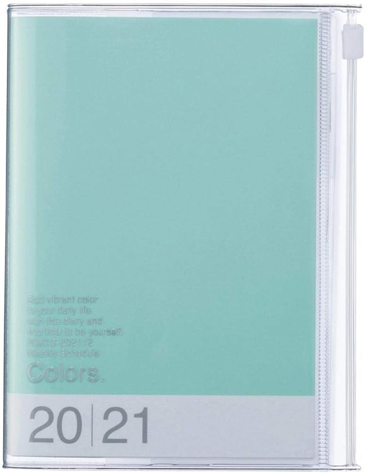 Mark's Europe 2020/2021 Pocket Diary A6 Vertical Colours Mint
