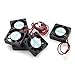 Copapa 5Pcs Cooling Fan 4010 40x40x10mm 2-Wire for PC Case Cooler (24V)