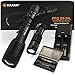 Handheld LED Emergency Flashlights – Professional Series ZX-2XL - Super Bright High Lumen Kit – 5 Light Modes, Adjustable Focus, Outdoor Water Resistant – Perfect for Camping, Hiking and Household Use