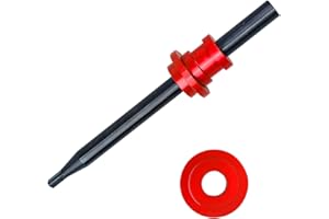 GZZTORES Oil Pump Primer Tool Replacement for Chevy V6 V8, GM Small and Big Block Oil Pump Priming Tool - Red