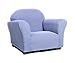Keet Roundy Kid's Chair Gingham, Wood, Navy