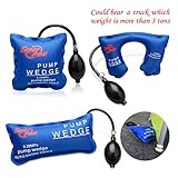 Super PDR 3Pcs Air Wedge Alignment Tool Inflatable Shim Cushioned Powerful Hand Tools for Auto Repair Home Universal Use