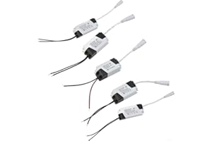 LED Constant Current Driver Power Supply, 3W DC Output for Panel Lights, Ceiling Lights, Indoor Lighting, Stage Lighting, and