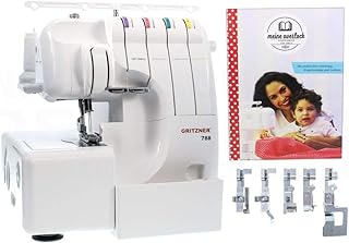 Gritzner 788 Overlock Special Edition mit LED Beleuchtung und Handbuch