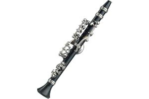MUSIC TREASURES CO. Instrument Magnet: Black Clarinet