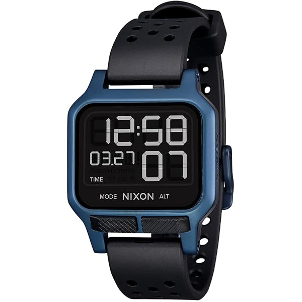 NIXON Base Tide Pro A1307 – Orologio Digitale Unisex 42mm Per Surf E Sport Acquatici, Impermeabile 10 ATM