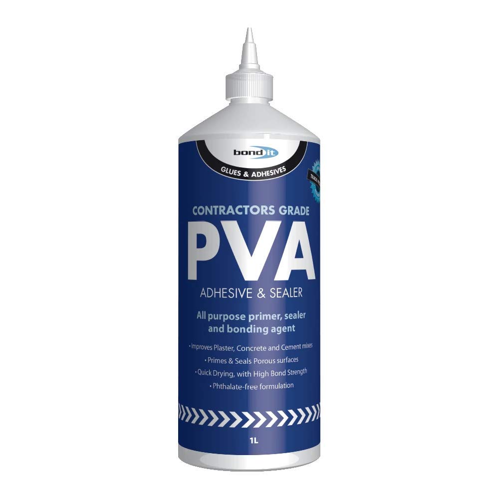 Contractors Grade PVA Adhesive Sealer Primer Glue Bonding Agent 2.5 litres