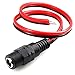 AFUNTA New 10pack 10 inch(30cm) 2.1 x 5.5mm DC Power Pigtail Female + 2.1 x 5.5mm DC Power Pigtail Male